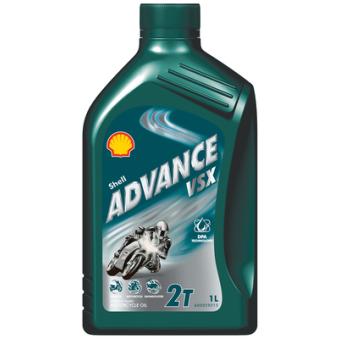 Huile moteur 2T ADVANCE VSX 2 – 1L SHELL