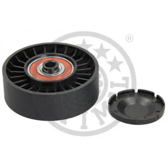 Poulie renvoi/transmission, courroie trapézoïdale à nervures OPTIMAL 0-N2128