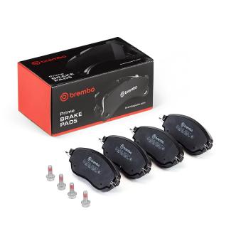 Jeu de 4 plaquettes de frein avant BREMBO