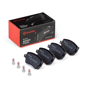 Jeu de 4 plaquettes de frein avant BREMBO