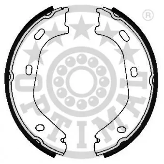 Jeu de mâchoires de frein OPTIMAL
