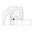 Embout de cardan avant (kit de réparation) SPIDAN 36064 - Visuel 2