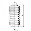 Joint-soufflet, direction SPIDAN 83500 - Visuel 2