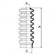 Joint-soufflet, direction SPIDAN 83503 - Visuel 2