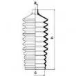 Joint-soufflet, direction SPIDAN 83520 - Visuel 2