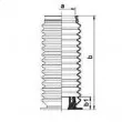 Joint-soufflet, direction SPIDAN 83612 - Visuel 2