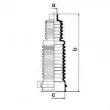Joint-soufflet, direction SPIDAN 83675 - Visuel 2