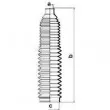 Joint-soufflet, direction SPIDAN 83686 - Visuel 2