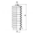 Joint-soufflet, direction SPIDAN 83690 - Visuel 2