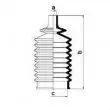 Joint-soufflet, direction SPIDAN 83700 - Visuel 2