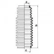 Joint-soufflet, direction SPIDAN 83714 - Visuel 2