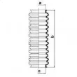 Joint-soufflet, direction SPIDAN 83745 - Visuel 2