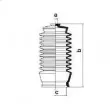 Joint-soufflet, direction SPIDAN 83825 - Visuel 2