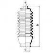 Joint-soufflet, direction SPIDAN 83827 - Visuel 2
