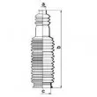 Joint-soufflet, direction SPIDAN 83838 - Visuel 2