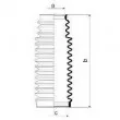 Joint-soufflet, direction SPIDAN 83944 - Visuel 2