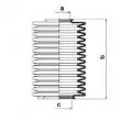 Joint-soufflet, direction SPIDAN 83954 - Visuel 2