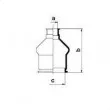 Joint-soufflet, direction SPIDAN 83982 - Visuel 2