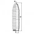 Joint-soufflet, direction avant SPIDAN 83992 - Visuel 2