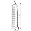 Joint-soufflet, direction SPIDAN 83994 - Visuel 2