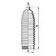 Joint-soufflet, direction avant SPIDAN 84001 - Visuel 2