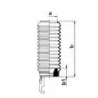 Joint-soufflet, direction SPIDAN 84004 - Visuel 2
