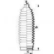 Joint-soufflet, direction SPIDAN 84087 - Visuel 2