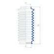 Joint-soufflet, direction SPIDAN 84145 - Visuel 2