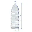 Joint-soufflet, direction SPIDAN 84270 - Visuel 2