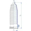 Joint-soufflet, direction avant SPIDAN 84273 - Visuel 2