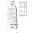 Joint-soufflet, direction universel SPIDAN 84278 - Visuel 2