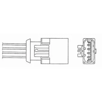 Sonde lambda NGK 0043