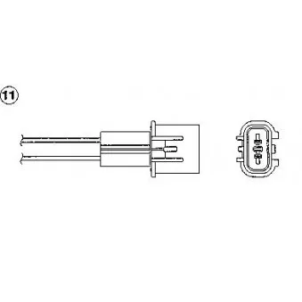 Sonde lambda NGK 0121