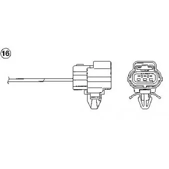 Sonde lambda NGK 0188