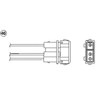 Sonde lambda NGK 0226