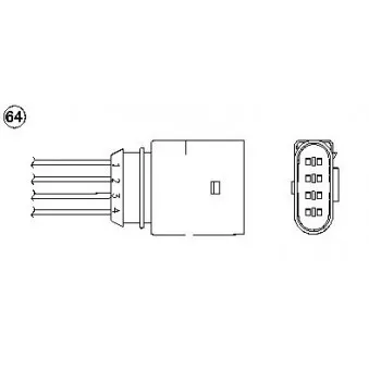Sonde lambda NGK 0391