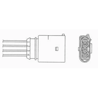 Sonde lambda NGK 0397