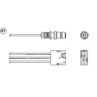 Sonde lambda NGK 0444
