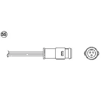 Sonde lambda NGK 0453