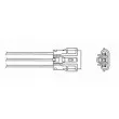 Sonde lambda NGK 0461 - Visuel 1