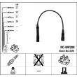 Kit de câbles d'allumage NGK 0551 - Visuel 1