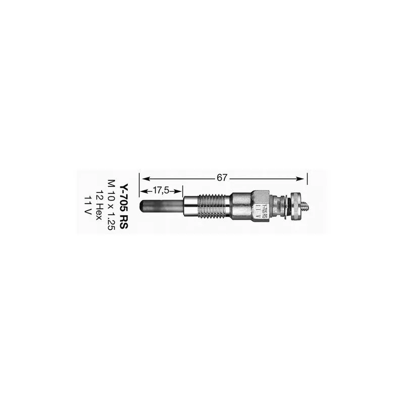 Bougie de préchauffage NGK 1249