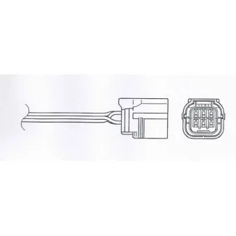 Sonde lambda NGK 1351