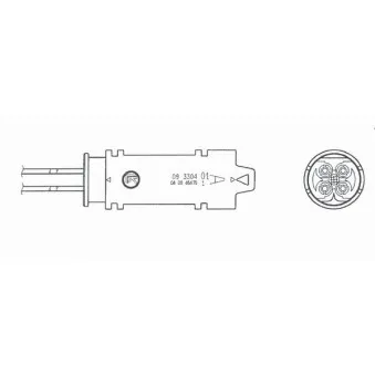 Sonde lambda NGK 1536