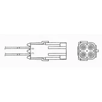 Sonde lambda NGK 1628