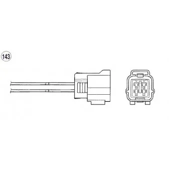 Sonde lambda NGK 1647