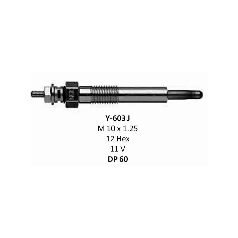 Bougie de préchauffage NGK 1663