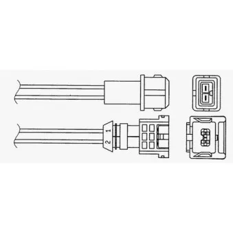Sonde lambda NGK 1755