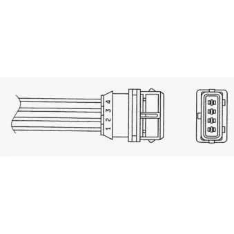 Sonde lambda NGK 1785