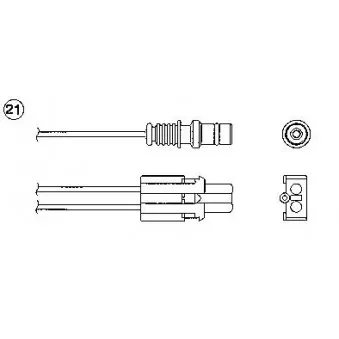 Sonde lambda NGK 1826